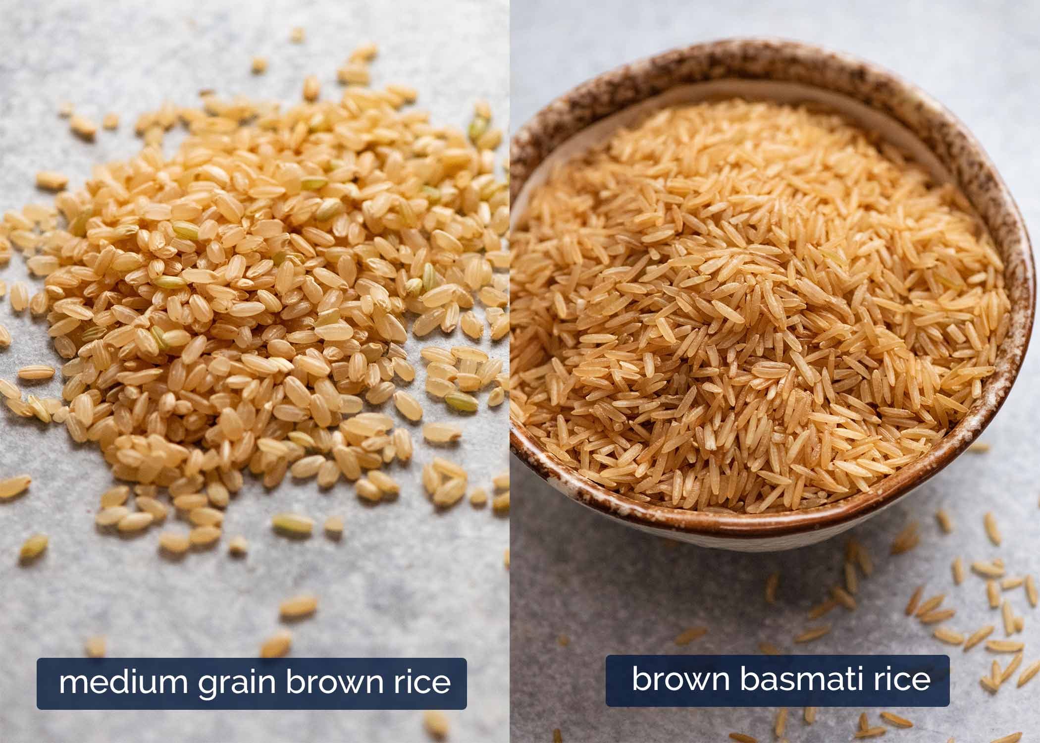 How to Cook Brown Rice Recipe Raw brown rice