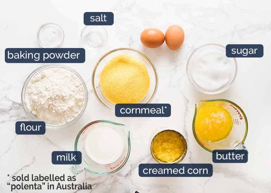 Cornbread recipe What goes in cornbread