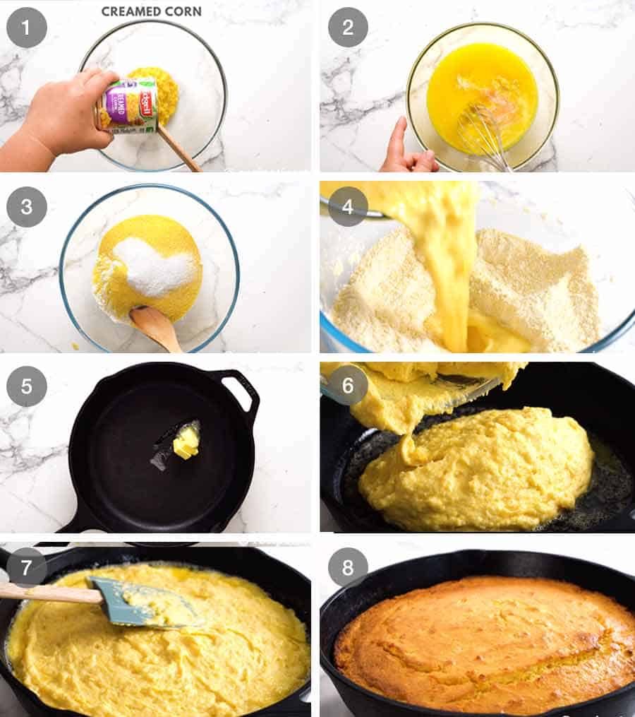 Cornbread recipe How to make cornbread