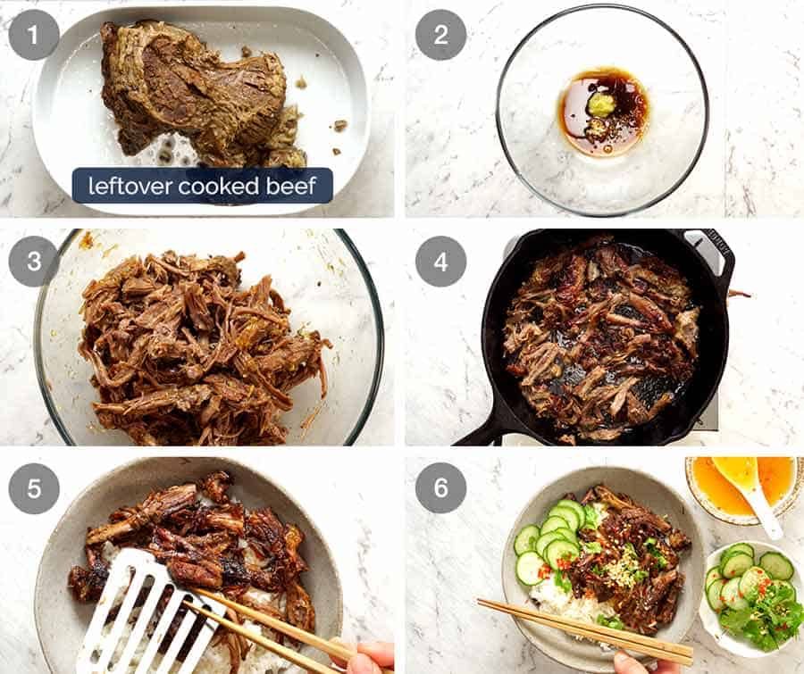 Caramelised Vietnamese Shredded Beef Recipe Making Vietnamese Shredded Beef