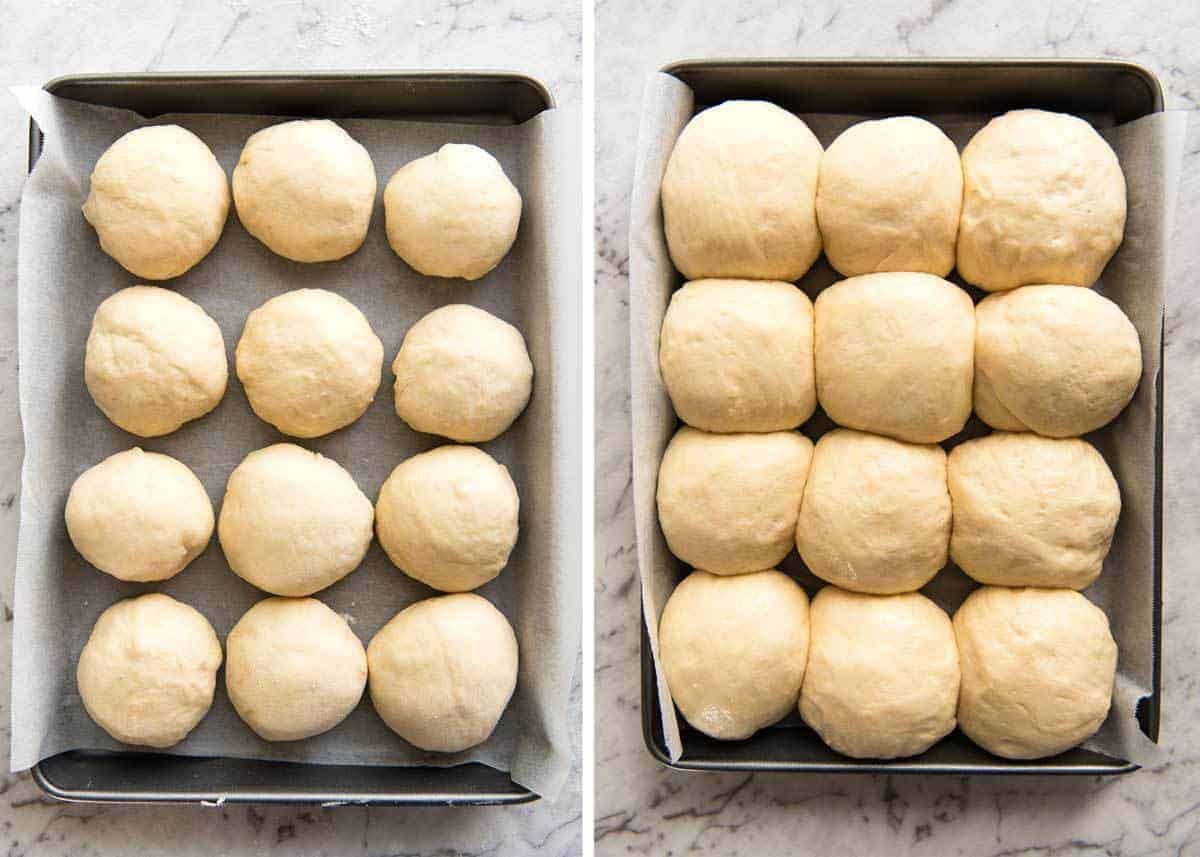 Soft No Knead Dinner Rolls Recipe These No Knead Dinner Rolls are like magic! Astonishingly easy, no stand mixer, just mix the ingredients in a bowl! recipetineats.com