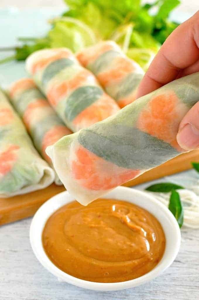 Vietnamese Rice Paper Rolls