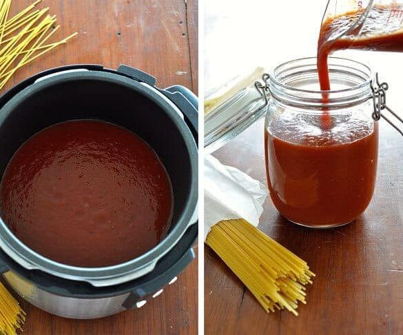 Slow Cooker Marinara Sauce Recipe