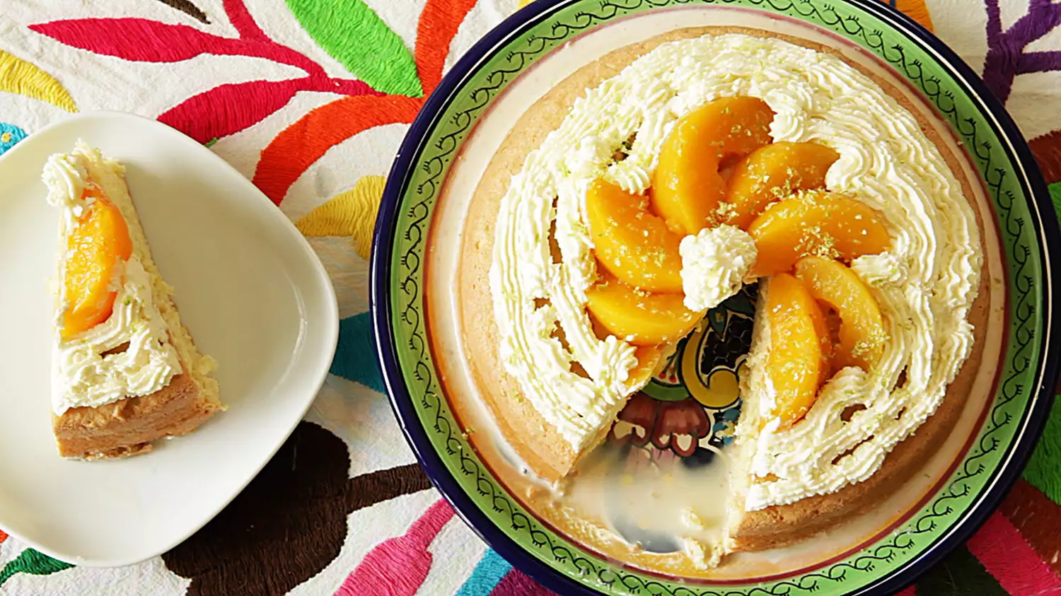 Mexican tres leches cake (pastel de 3 leches)