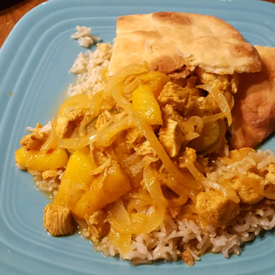 Spicy Indian Chicken and Mango Curry Recipe