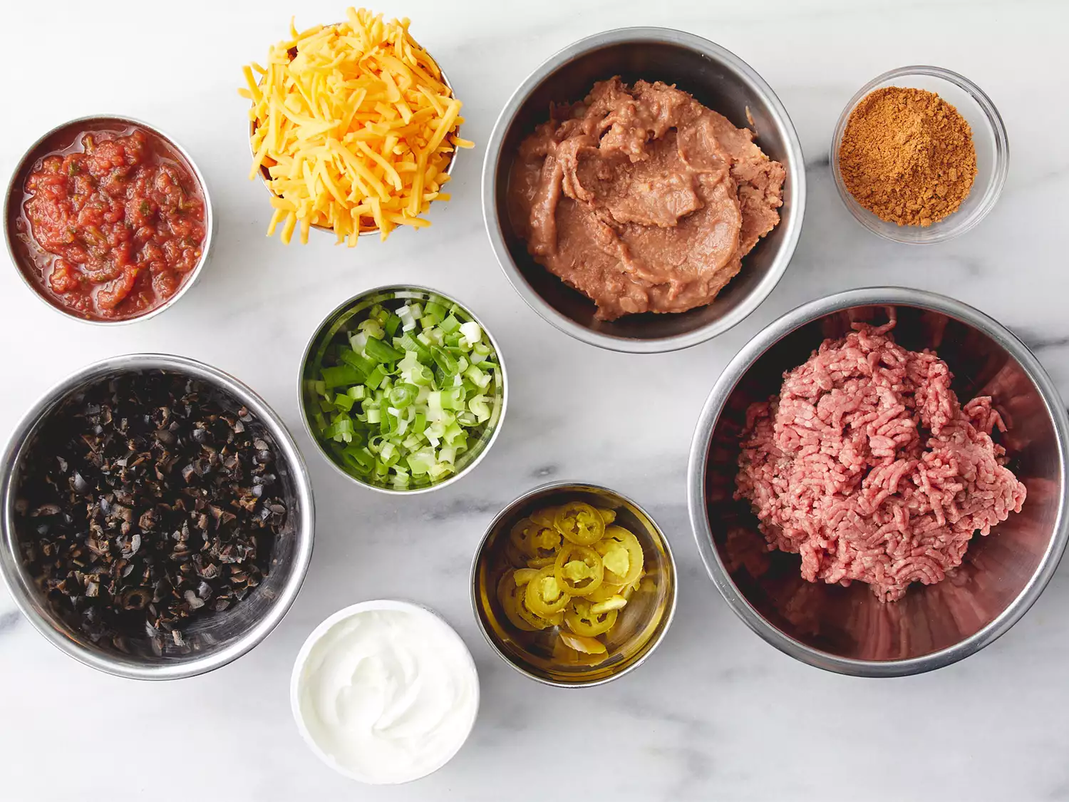 All ingredients.