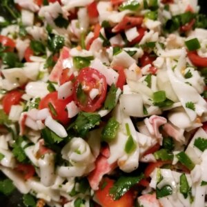 Crab ceviche