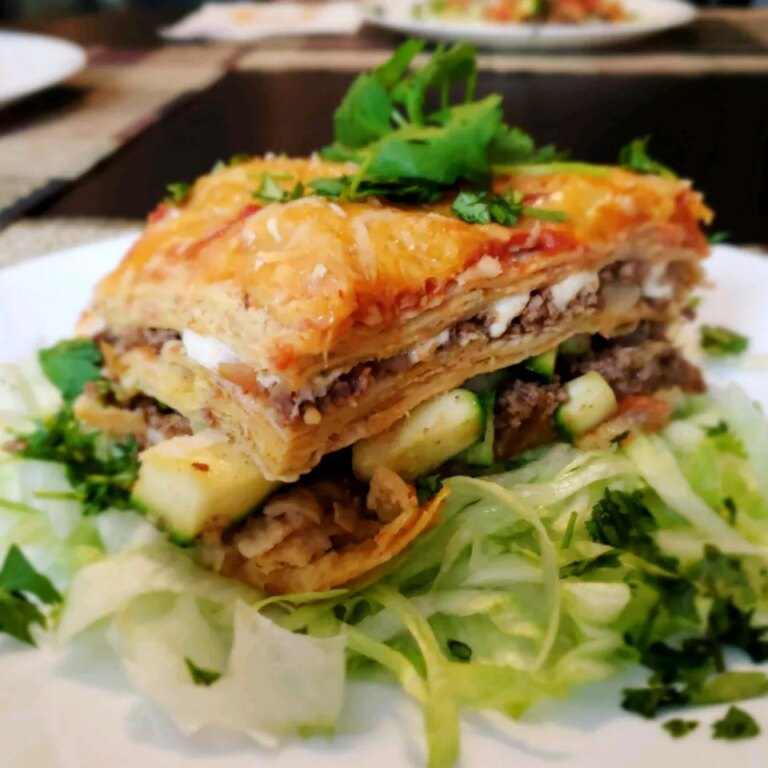 Mexican lasagna