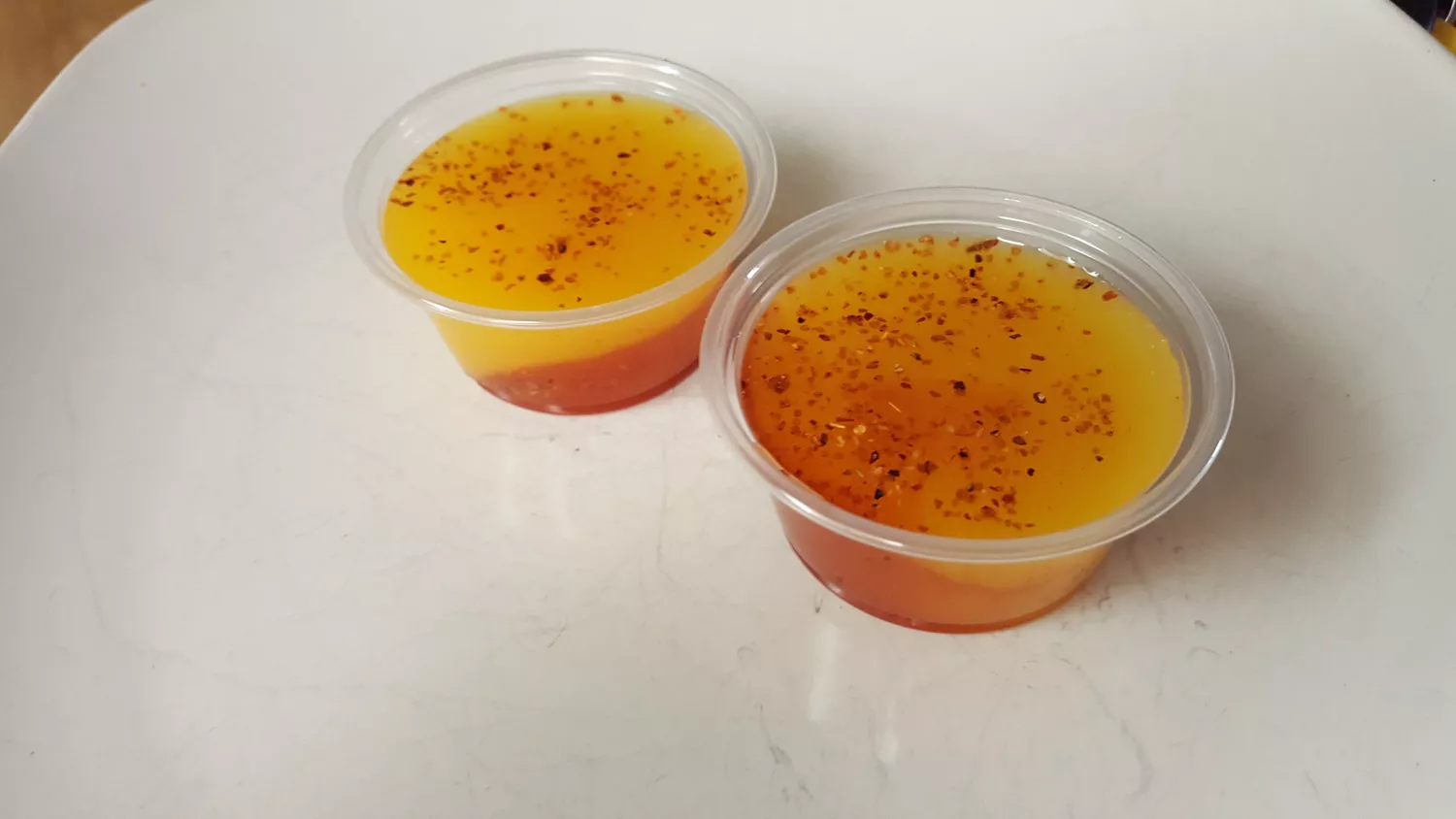 Mangonada jell o® shots