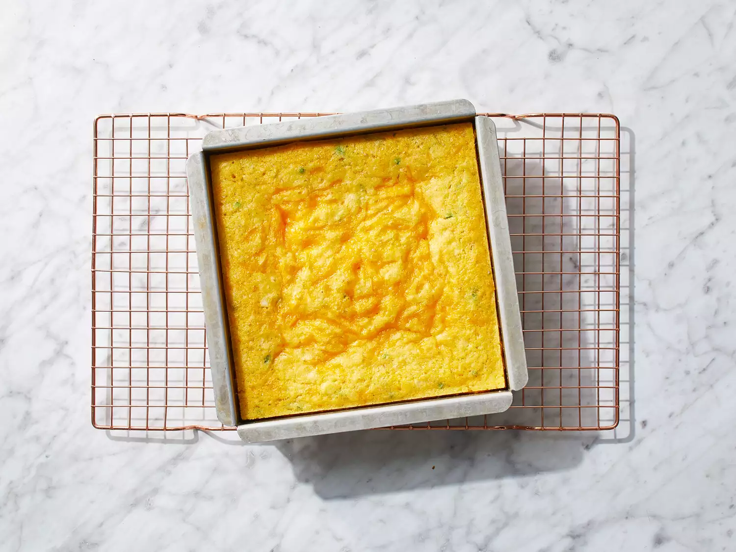 cornbread baked until top is golden-brown