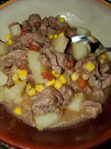 Green chile stew