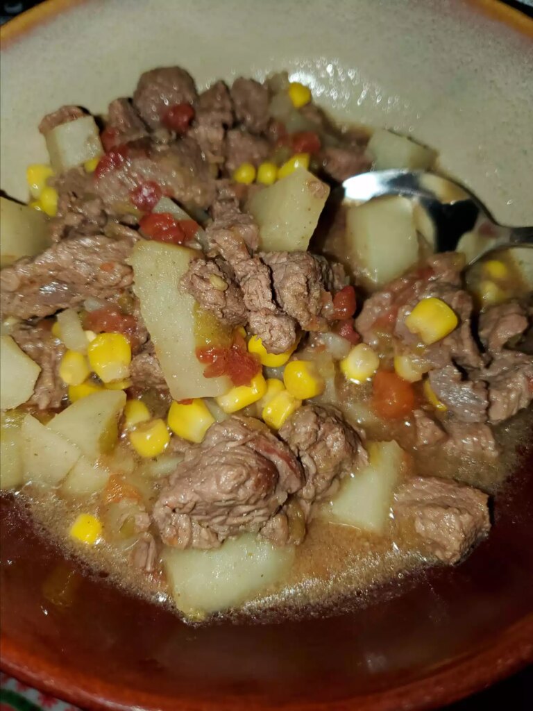 Green chile stew