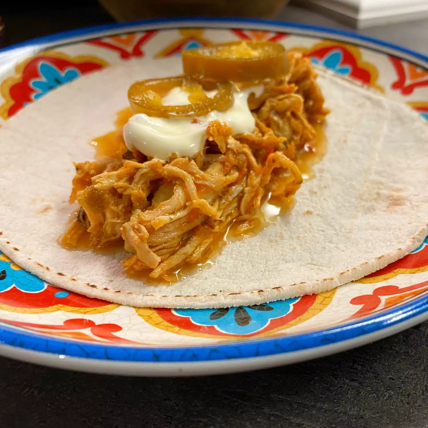 Instant pot® chicken tacos