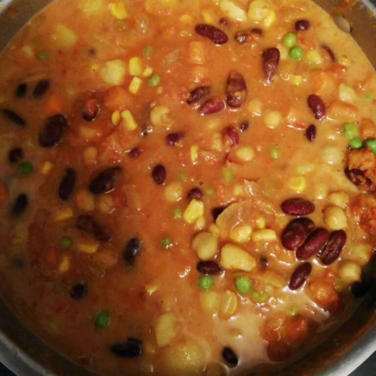 Quick vegetable curry