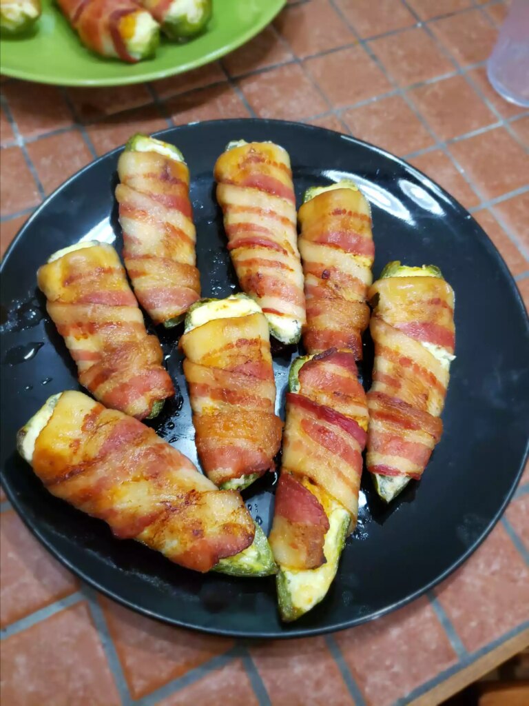 Tikka chicken jalapeno poppers