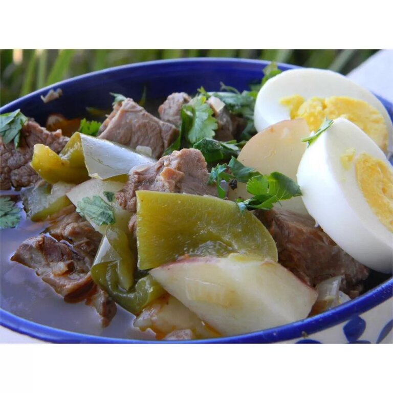 Ajiaco (beef and pepper stew)