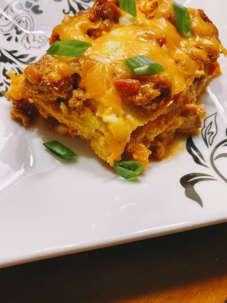 Mexican chicken tortilla lasagna