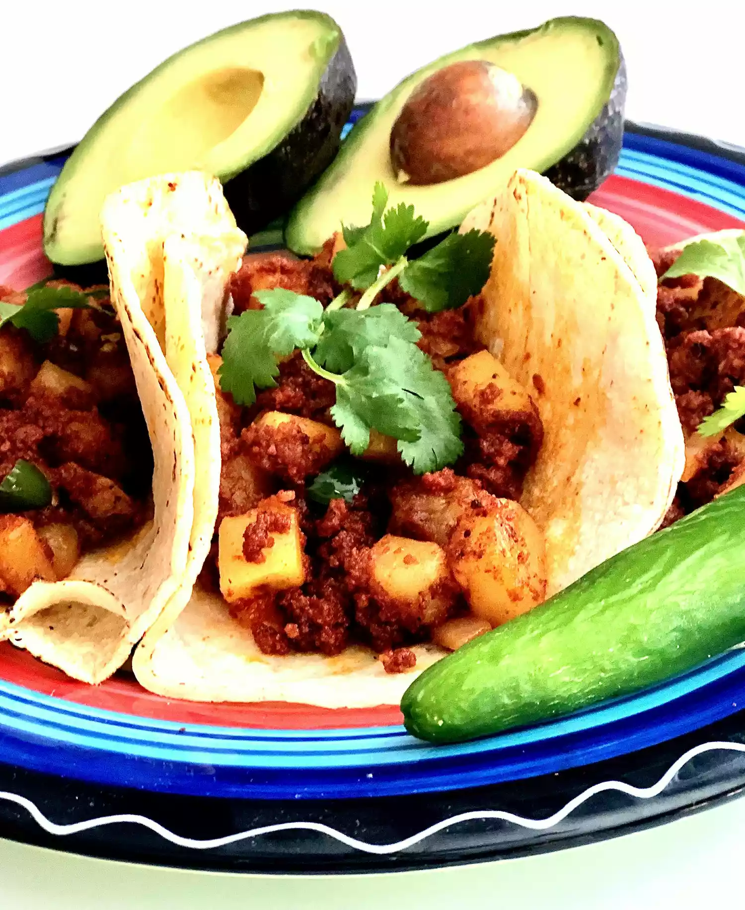 Papas con chorizo