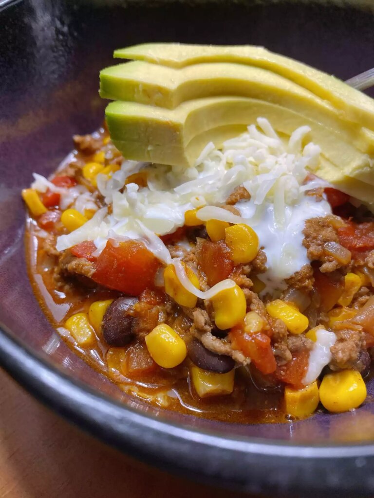 Instant pot® taco soup