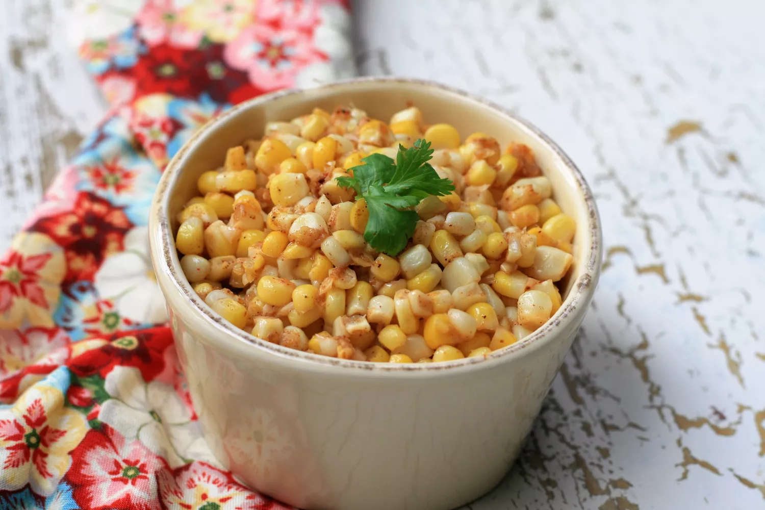 Spiced corn