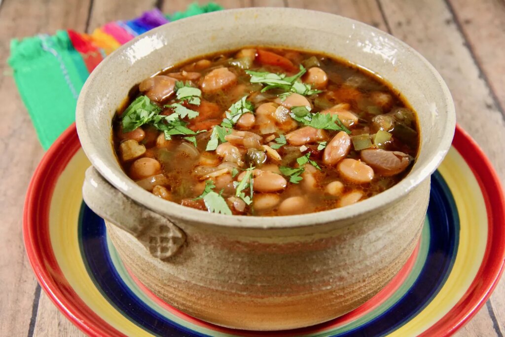 Slow cooker charro beans
