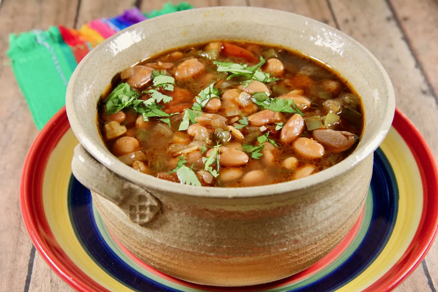 Slow cooker charro beans