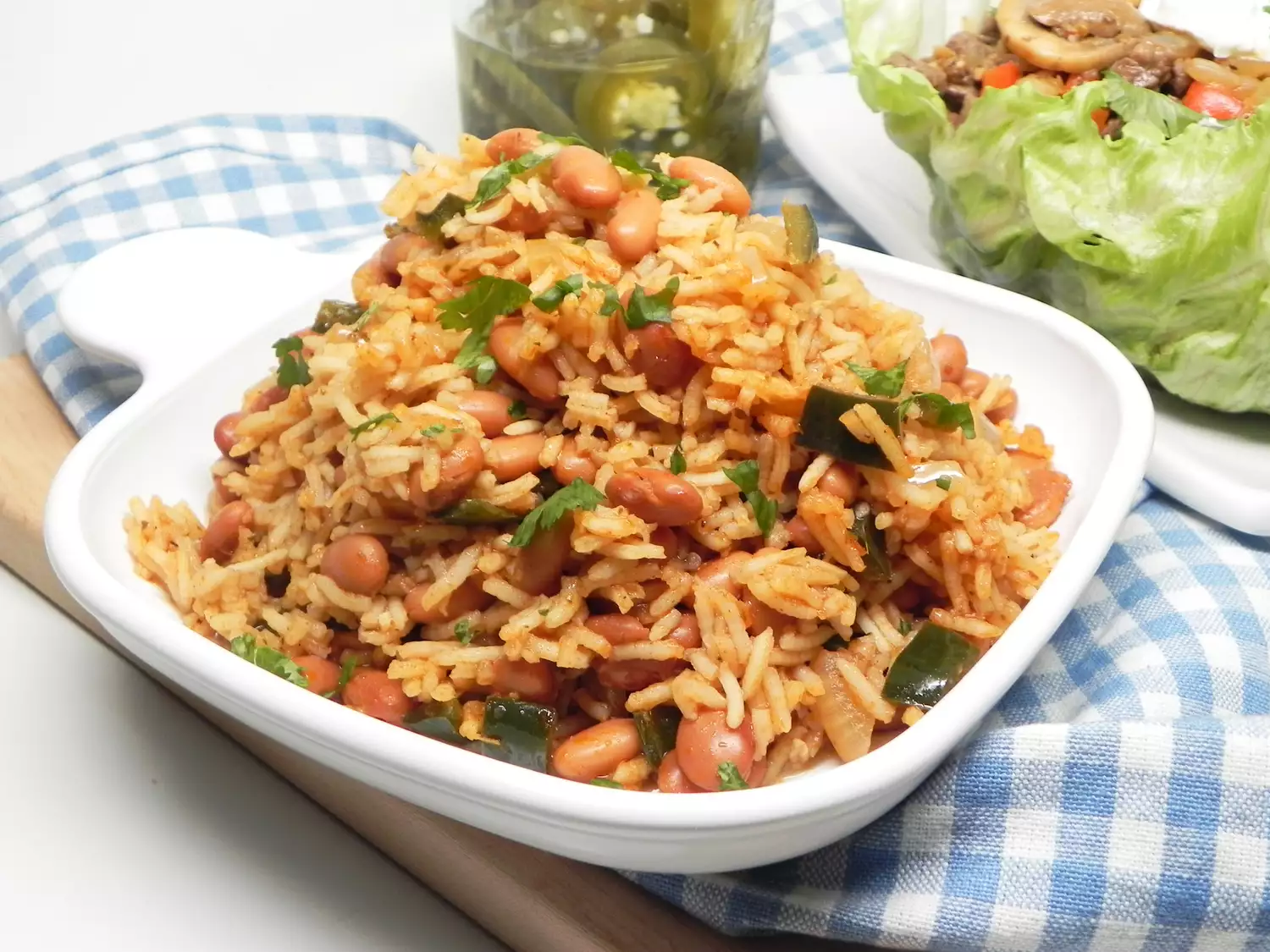 Mexican rice and beans