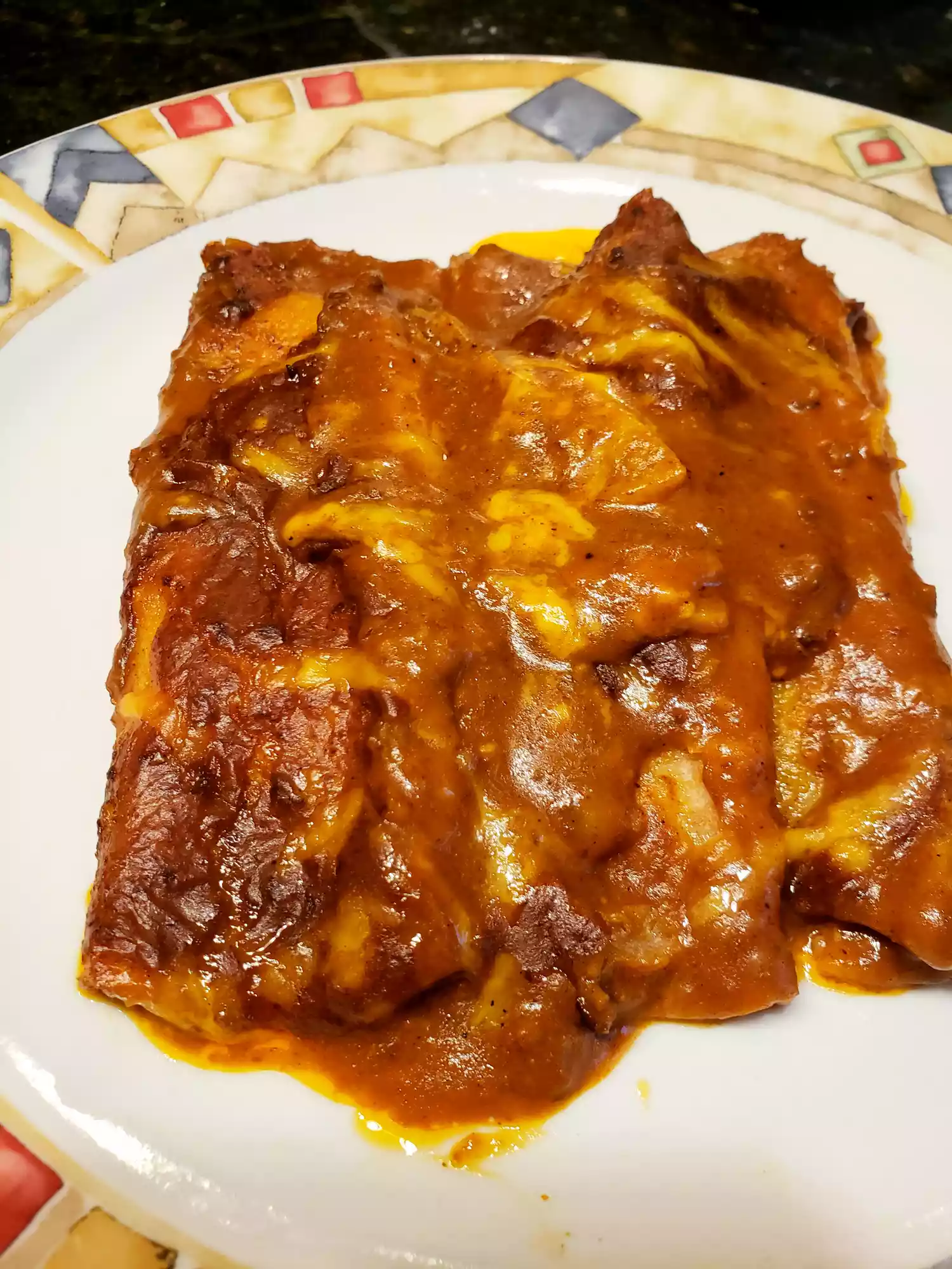 Tex mex enchiladas