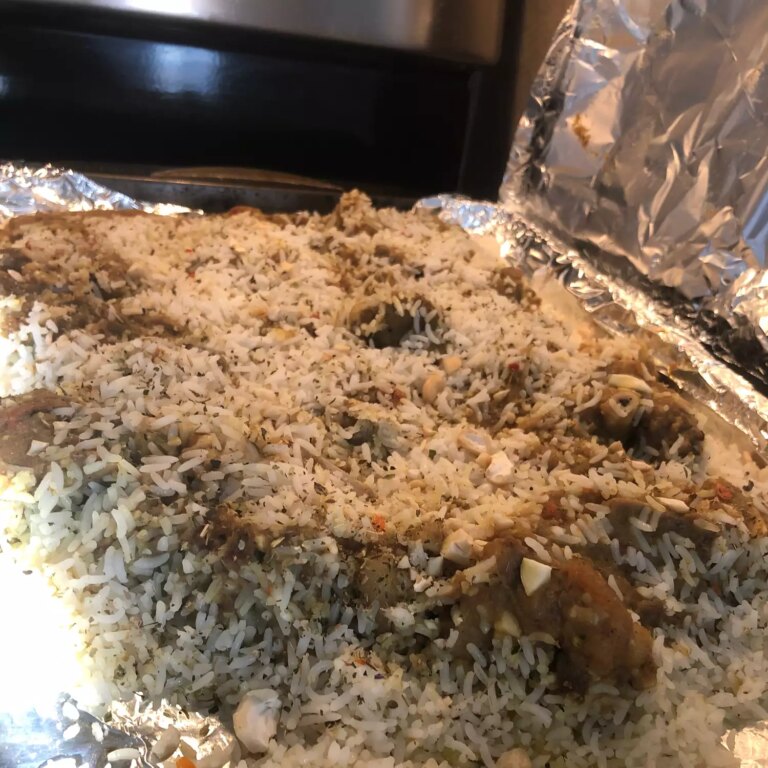 Shyam's goat biryani