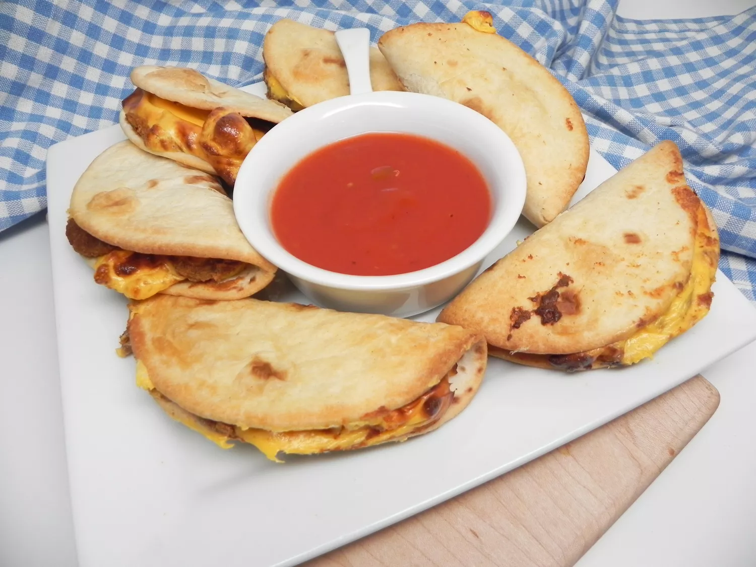 Air fryer mini bean and cheese tacos