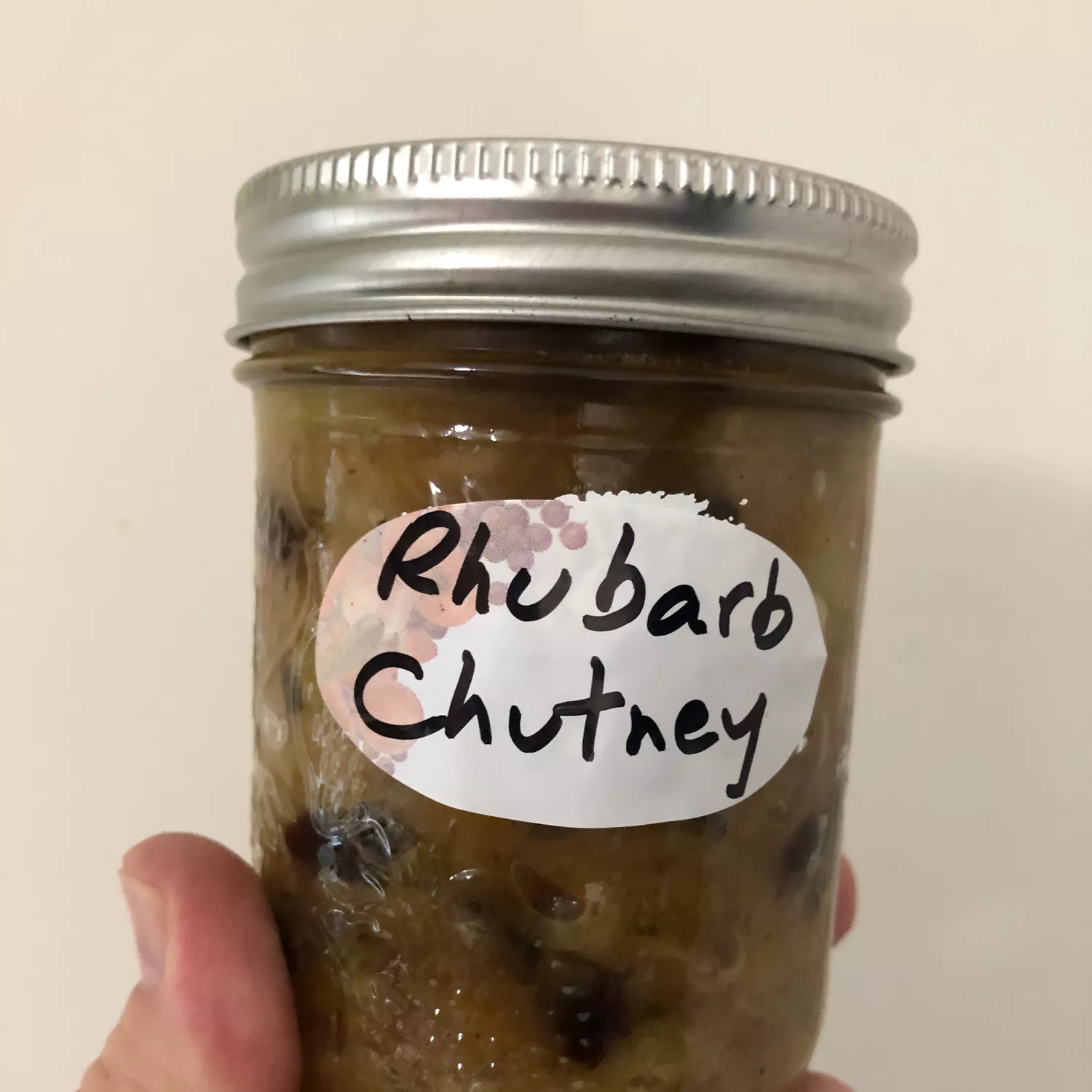 Princess g's rhubarb chutney