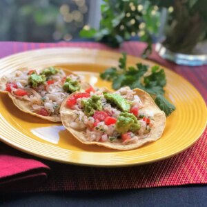 Vegan jicama ceviche