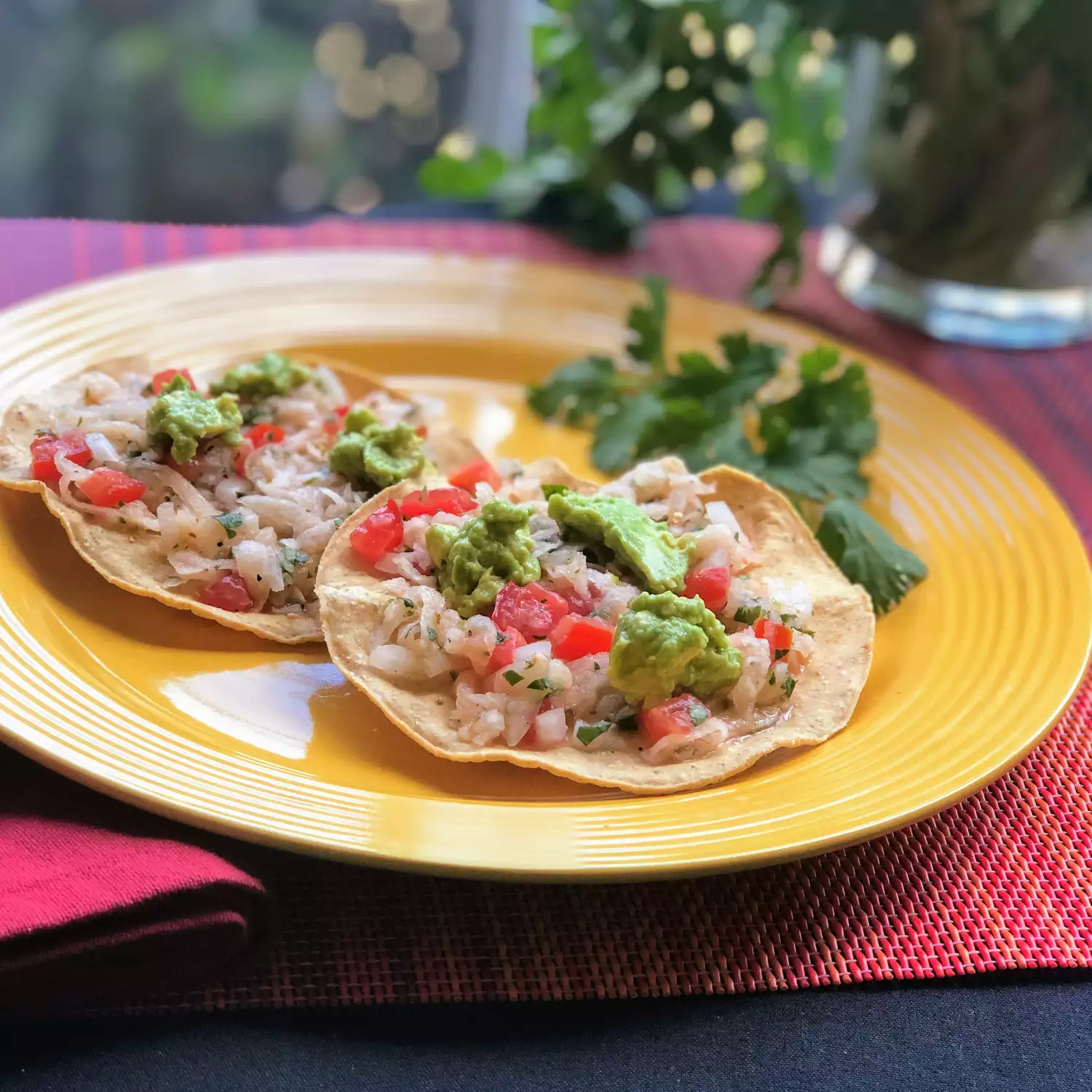 Vegan jicama ceviche