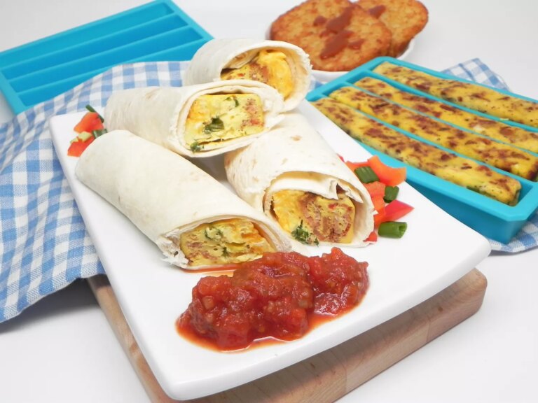 Instant pot® make ahead breakfast burritos