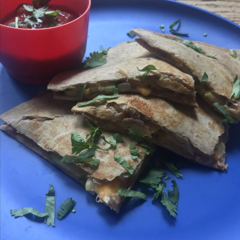Vegetarian quesadillas
