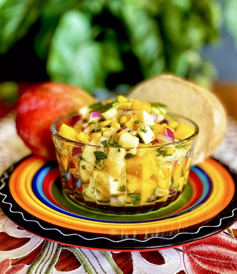 Jicama corn salad