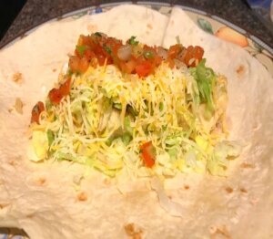 Mike's baked haddock fish tacos