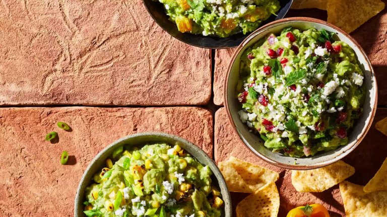 Guacamole 3 ways