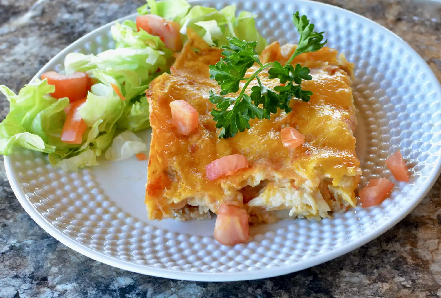 Easy enchilada casserole