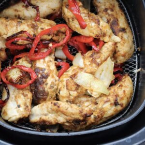 Air fryer chicken fajitas