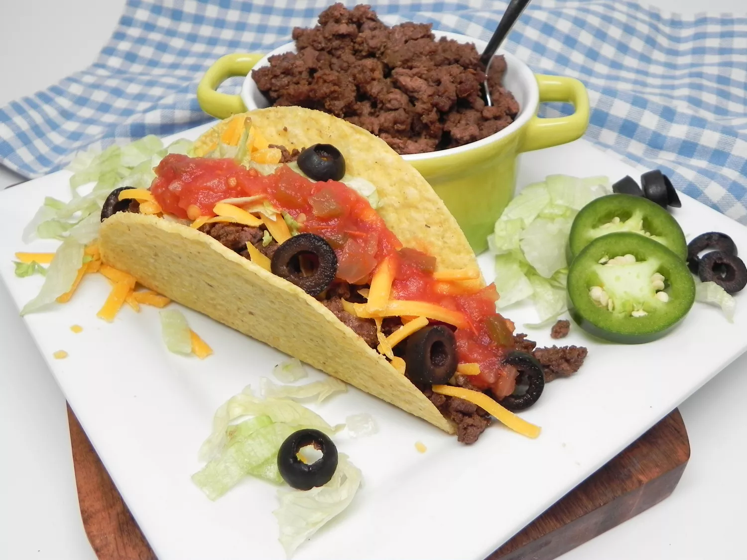 Microwave tacos