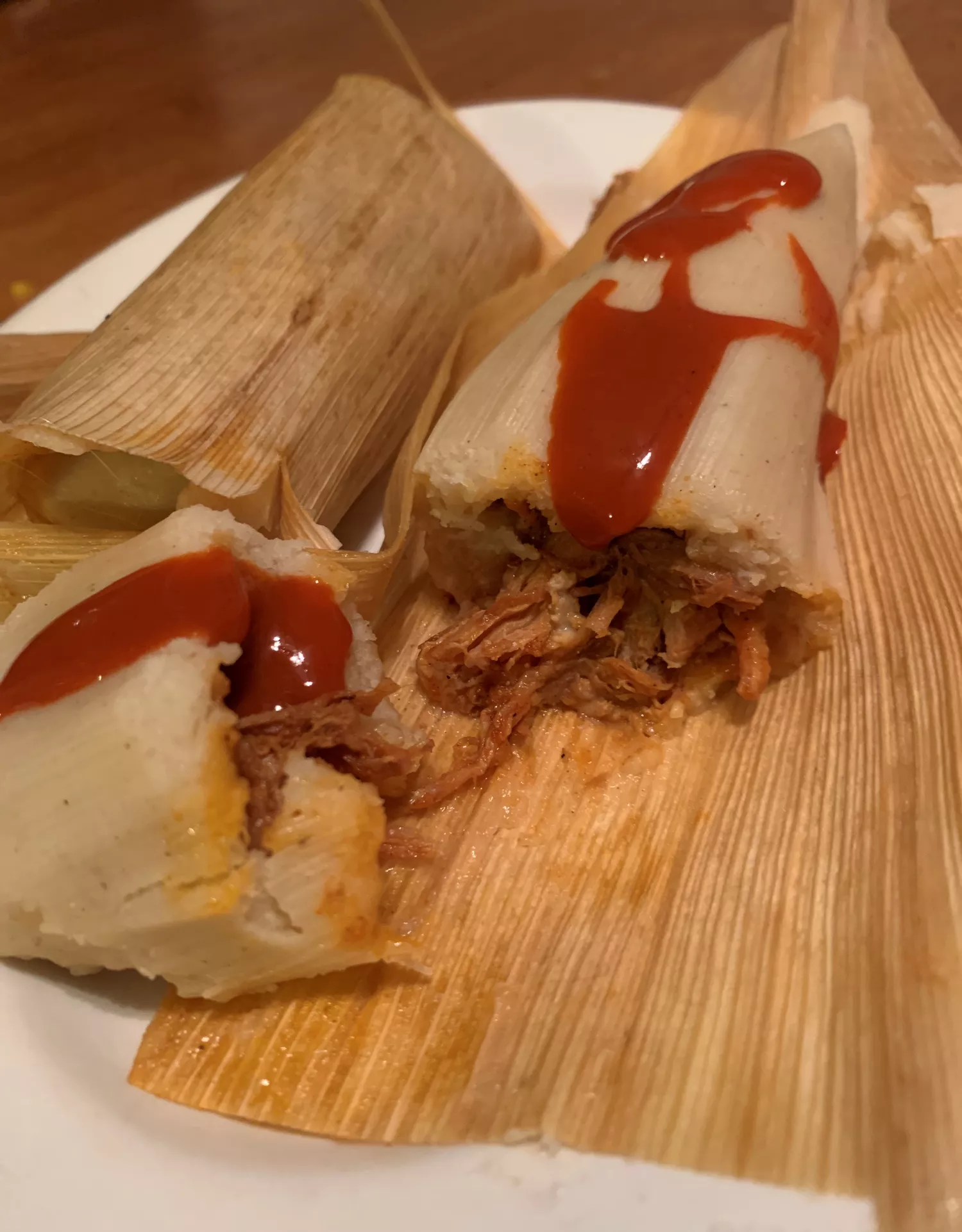 Pork tamales