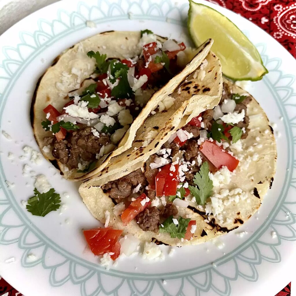 Impossible™ burger street tacos