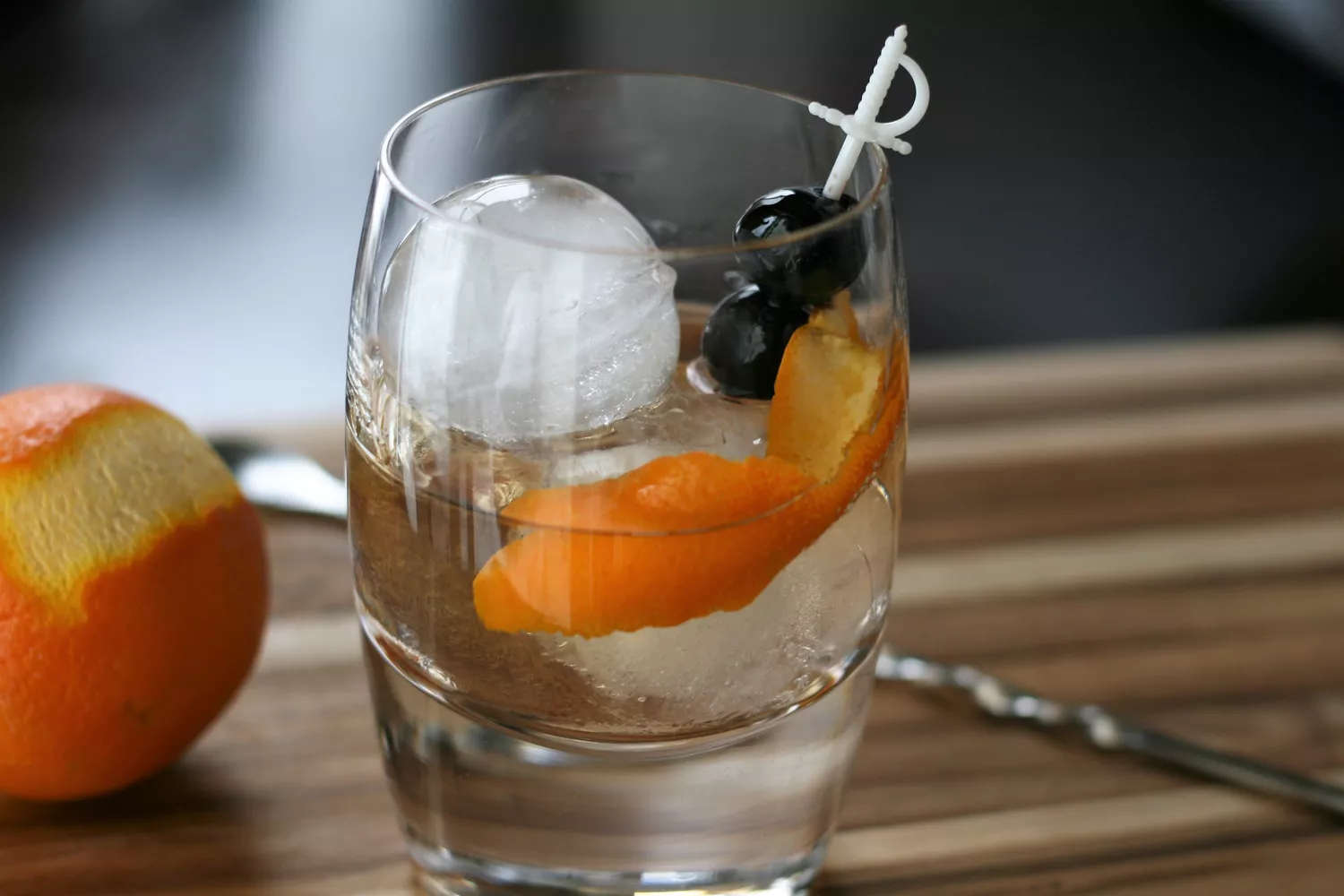 Mezcal old fashioned
