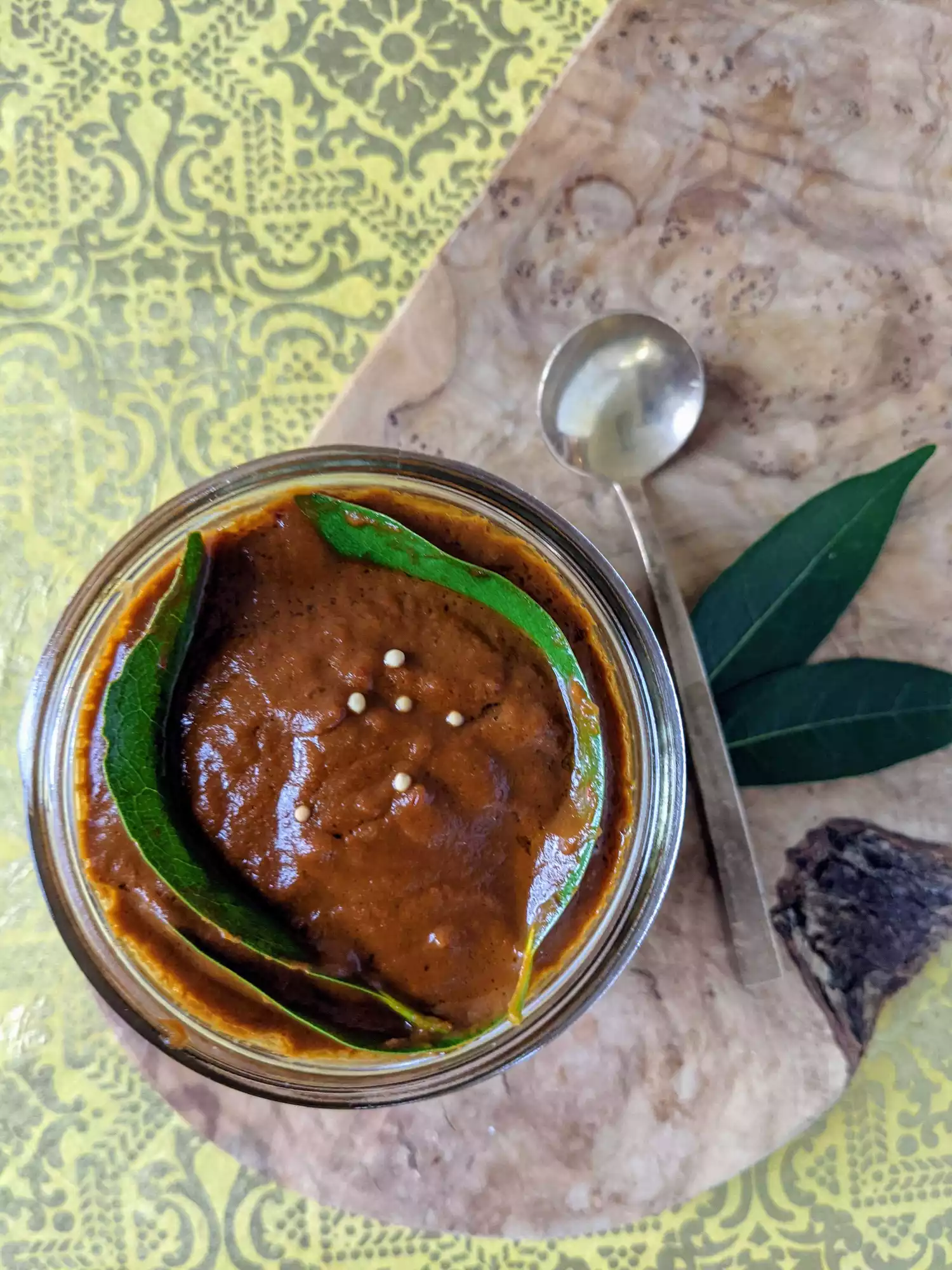 Onion tamarind chutney