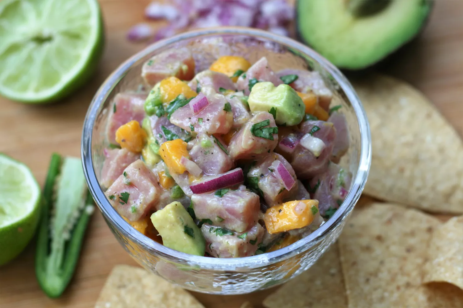 Tuna ceviche