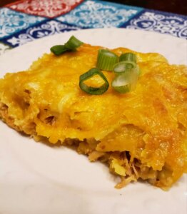 Honey lime chicken enchiladas
