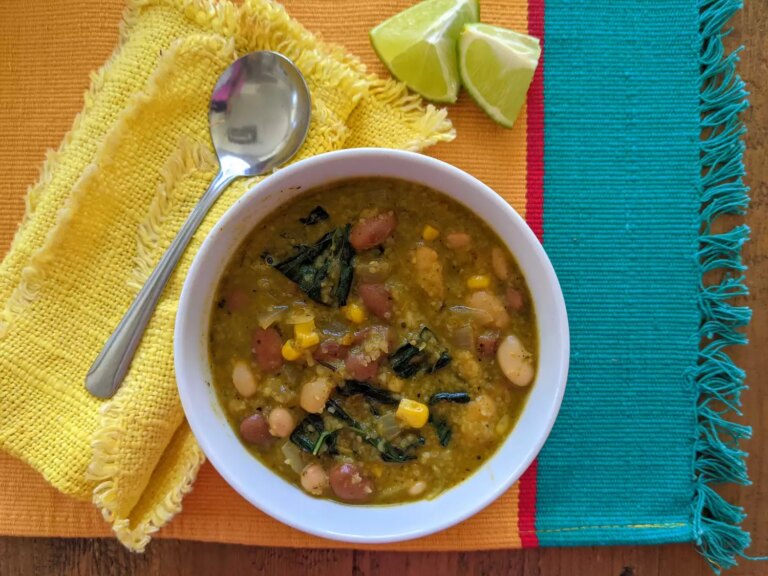 Vegan chili verde