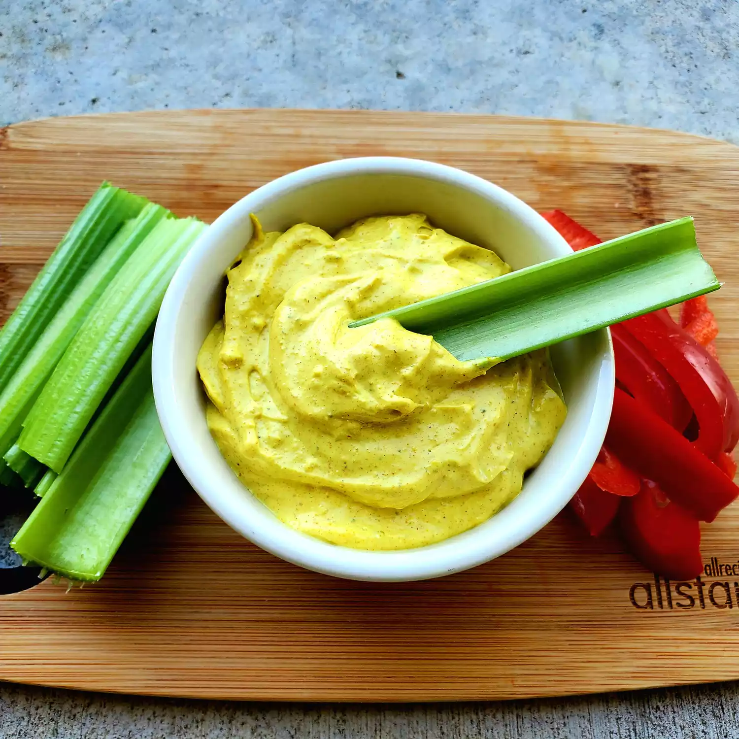 Easy indian curry dip