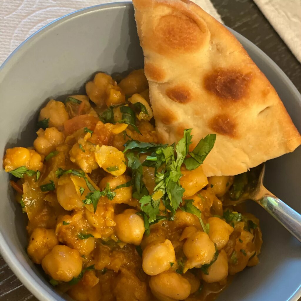 Channa masala (chickpea curry)